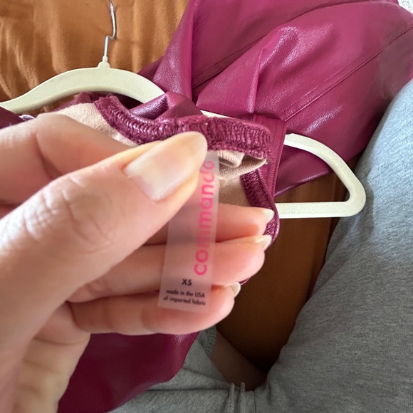 Commando Faux Leather MIDI Tank Dress - Picture 4 of 6